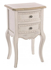 Comodino 2 Cassetti Clarisse in Legno