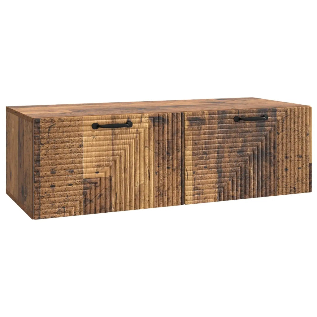 Mobile TV da Muro | Armadietto TV | Mobile Porta TV Legno antico 98 x 41 x 30 cm