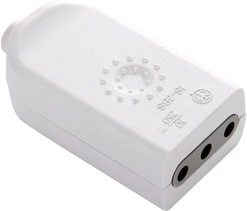 PRESA MOBILE 10/16A 2P+T - Bianco