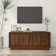 Tavolino Salotto-Tavolino da soggiorno-Tavolo Rovere Marrone 102x50x44 cm Legno Multistrato