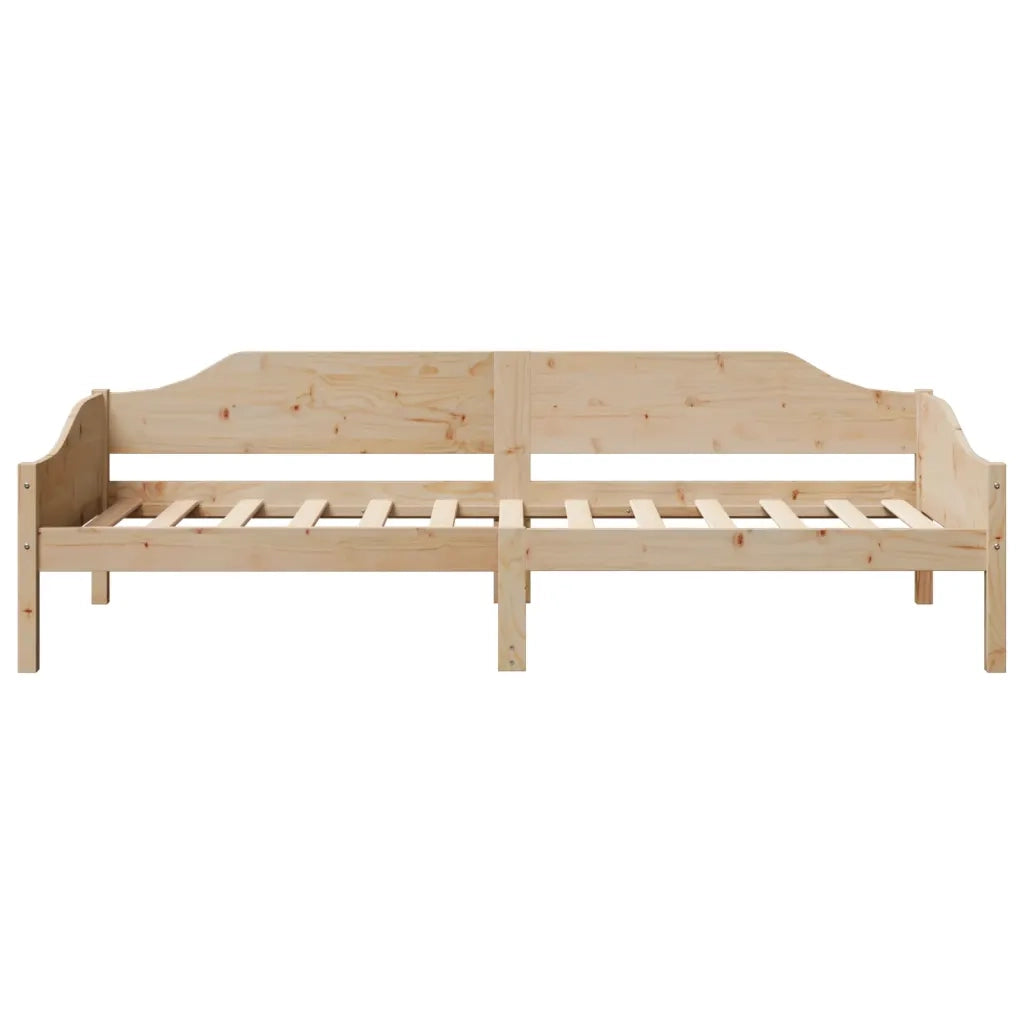 Letto senza Materasso-Struttura Letto 90x200 cm in Legno Massello di Pino 237703