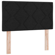 Testiera | Testata Nero 80 cm Tessuto