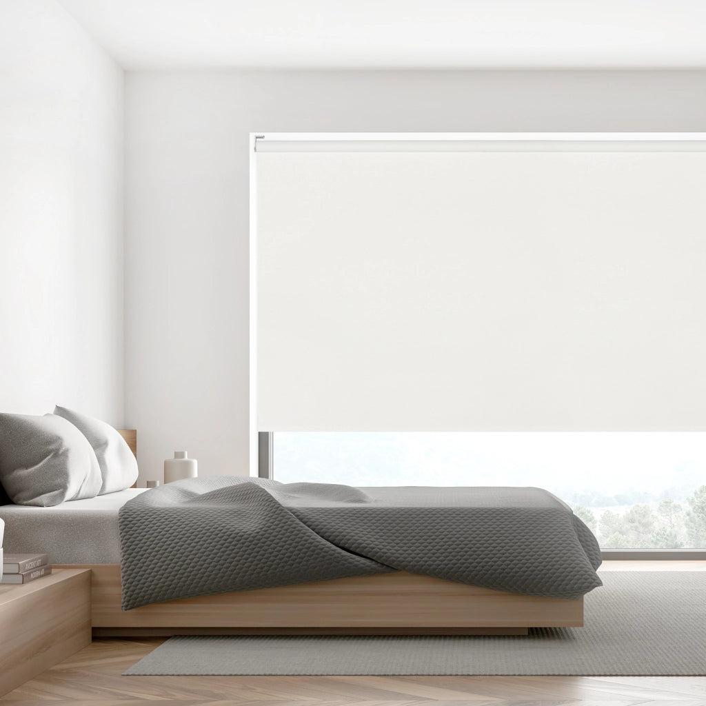 VIEWTEX Tenda a rullo Viewtex Sundusk oscurante e termica bianco 220 X 250 cm - Made in Europe - 5 anni di garanzia