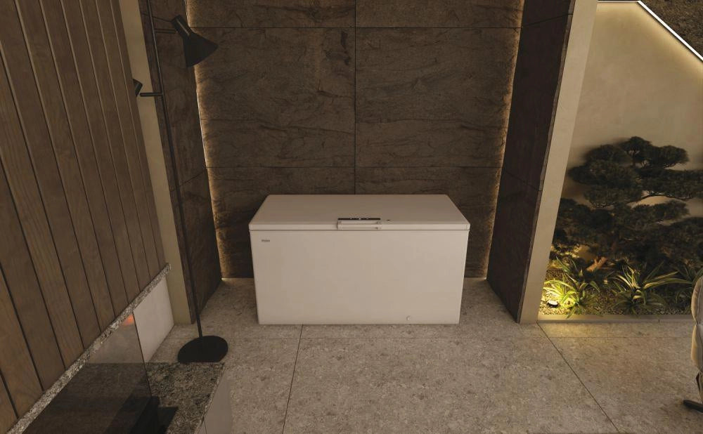 Haier HCE520E Congelatore a pozzo Libera installazione 508 L E Bianco