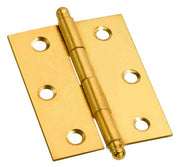 CERNIERA CON PERNO SFILABILE  in ferro ottonato mm. 50x40 24.00 pz