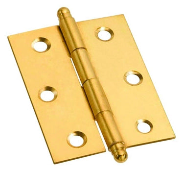 CERNIERA CON PERNO SFILABILE  in ferro ottonato mm. 50x40 24.00 pz