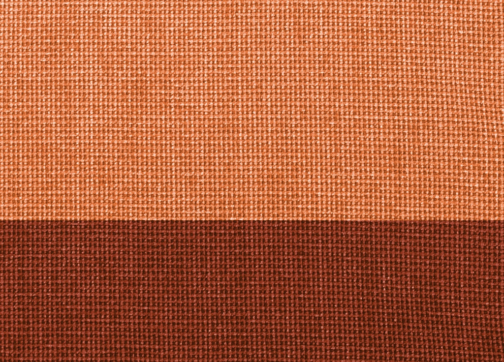 Copritavolo Salotto/Cucina Cinigliato Bordo Applicato Modello Intreccio - 90x90 - Ruggine