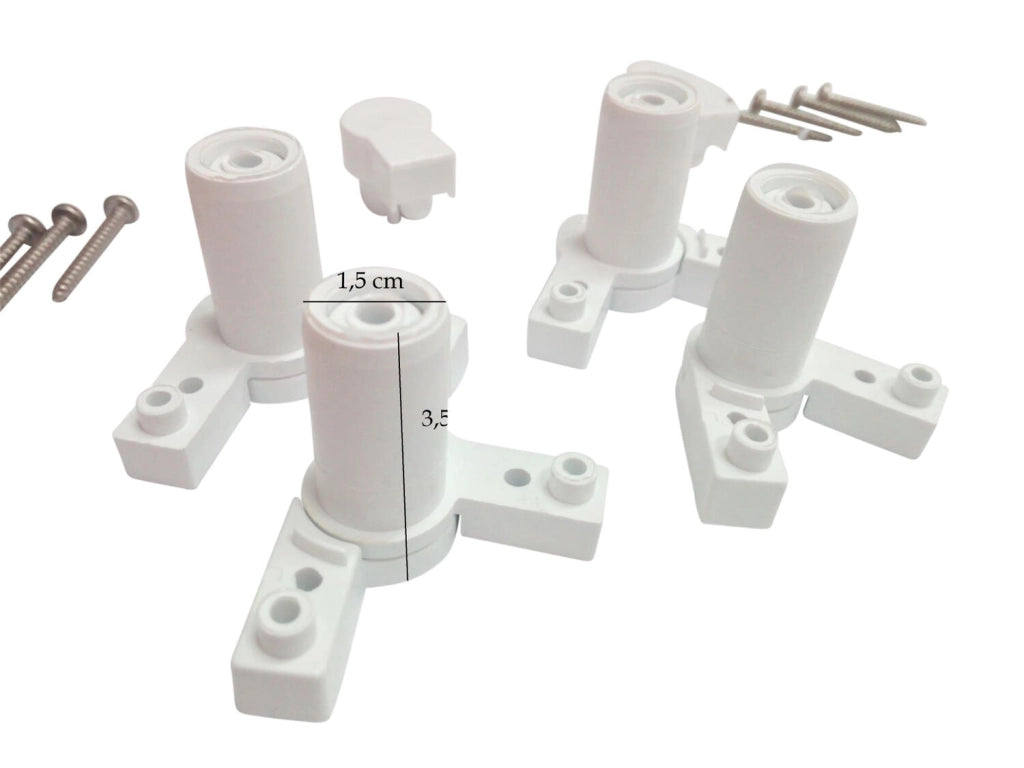 R800/16 Cerniere di Ricambio PETER VASCA NOVELLINI -  Kit 4 pz