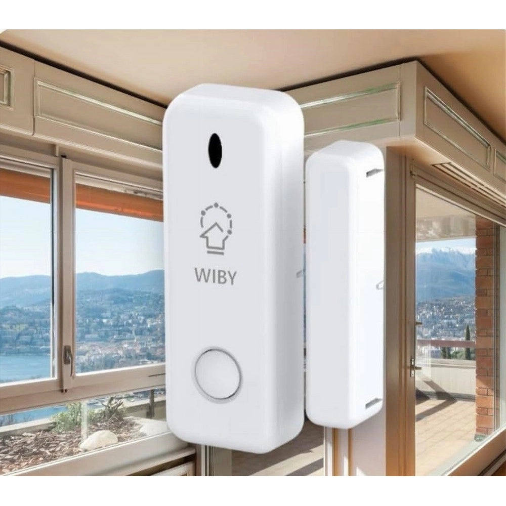 Trade Shop - Sensore Per Porta Finestra Senza Fili Allarme Casa Wireless Smart Life Zx-d10 -