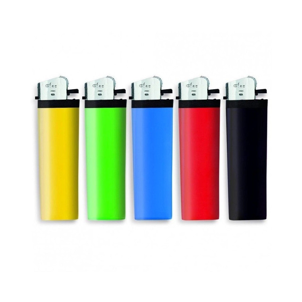 Trade Shop - Set Da 100 Accendini A Pietrina In Vari Colori Accendino Colorato 2 Box Da 50pz -