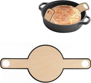 Mat di silicone per pane in forno a cassetta - Sling per pane antiaderente riciclabile - Mat di silicone con maniglie lunghe