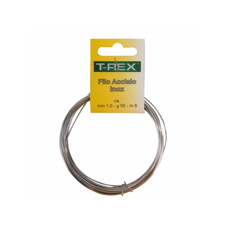 Filo Acciaio Inox Mm 0,80 G 50 M 12 Trex 01225