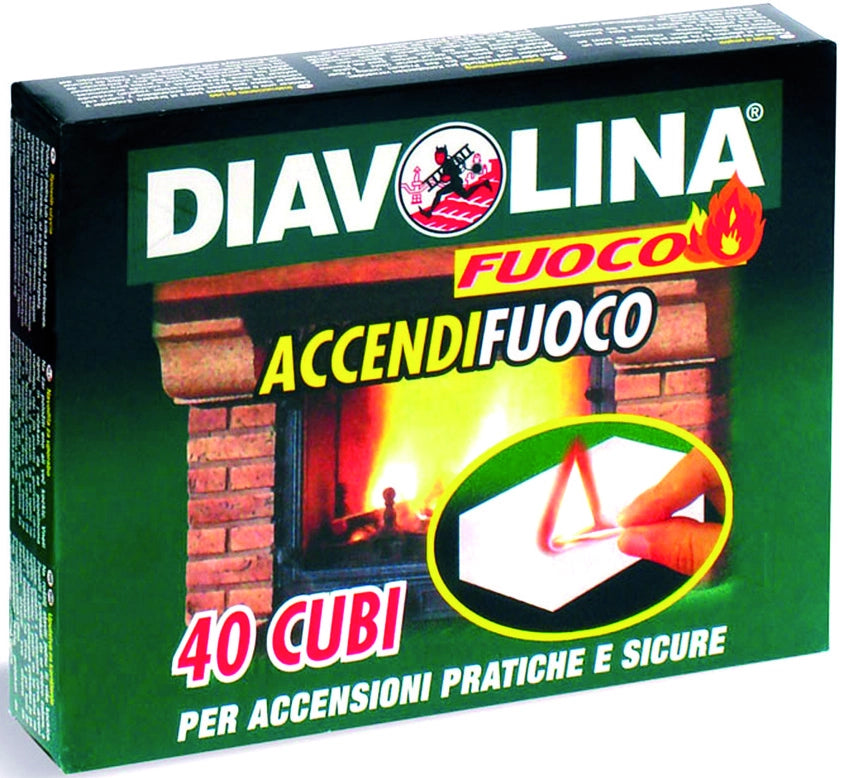 Diavolina ACCENDIFUOCO 40 cubetti 24.00 pz