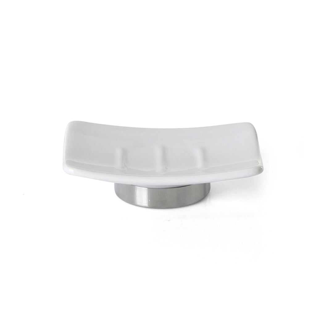 Portasapone gedi bianco | design moderno e funzionale | arreda il tuo bagno