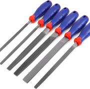 Vijl Raspa a forma semicircolare triangolare 200 mm - 6 pezzi