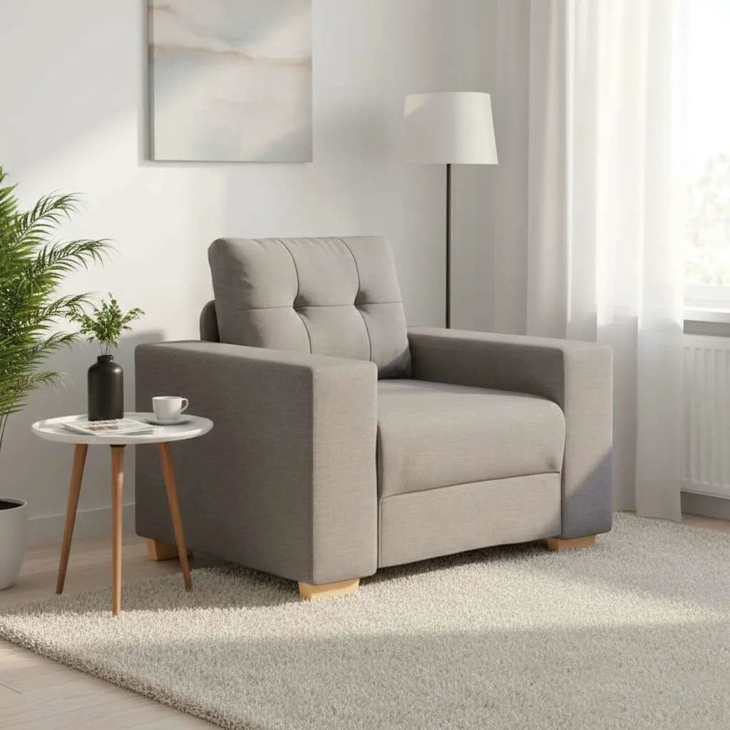 Poltrona Tortora 100x78x80 cm in Tessuto 4105064