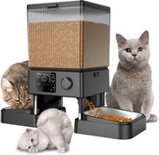 Automatico Ciboletto per Gatto e Cane - Ciboletto Automatico - 5L - Nero