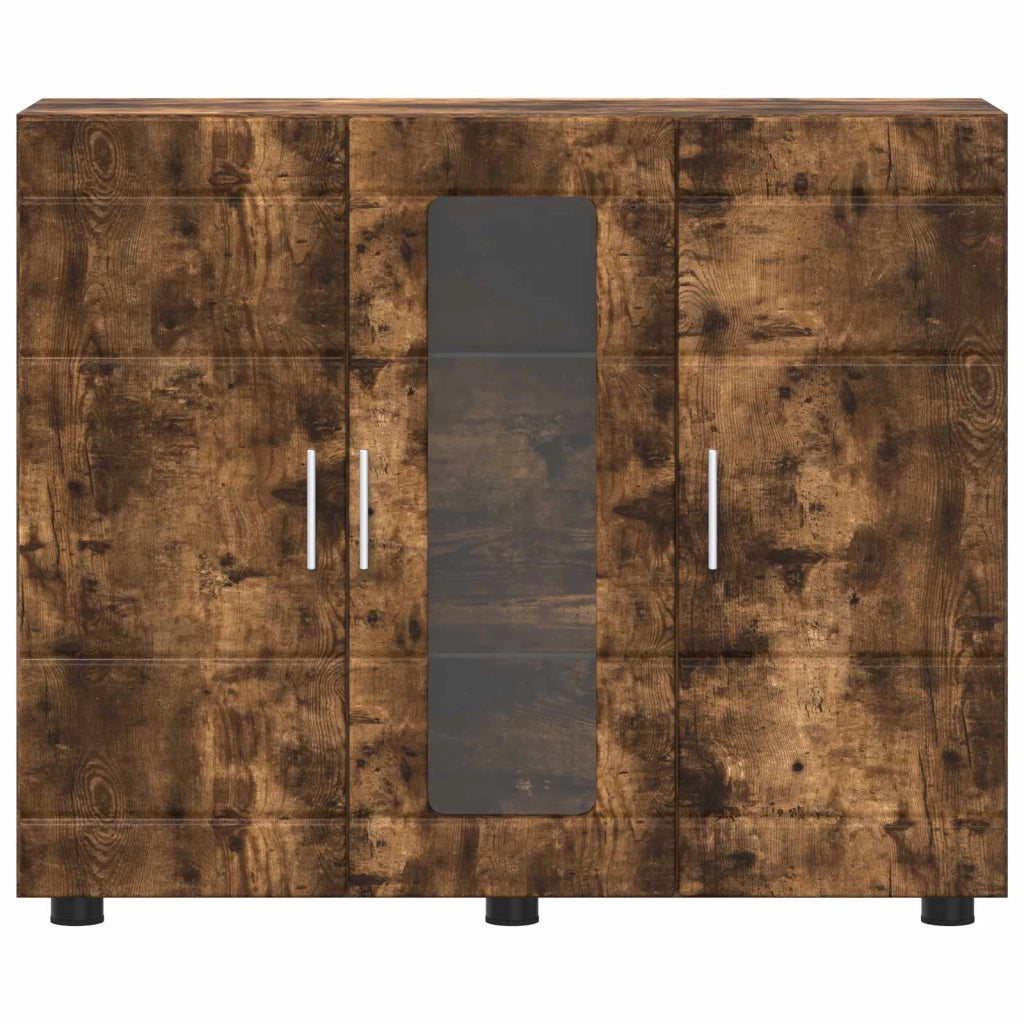 Armadio in Legno Rovere fumé 88,5 x 30,5 x 73 cm 880306
