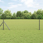 Recinzione Esagonale Grigio 0.8 x 25 m Acciaio 42005532