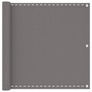 Schermo da balcone Grigio Chiaro 90 x 1200 cm HDPE e alluminio 4003259