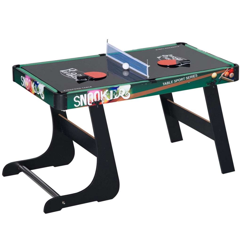 Tavolo da gioco per bambini 6 in 1 ¨C zephmum ¨C pieghevole 118x104x71 cm multicolore