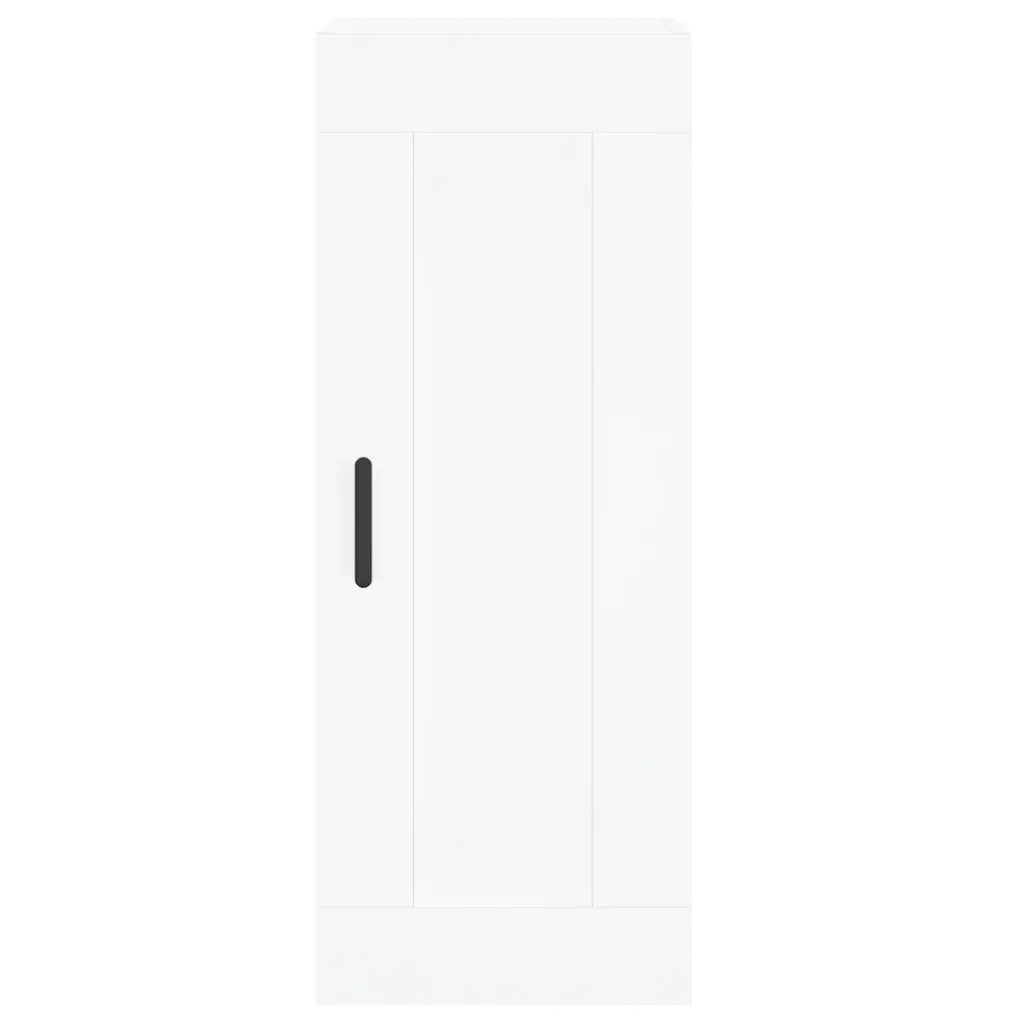 Mobile a Parete Bianco 34,5x34x90 cm in Legno Multistrato 830508