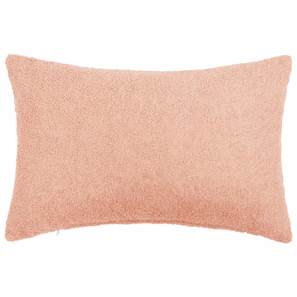 Federa 2 pcs HEERLEN Rosa 40 x 60 cm Bouclé 909235