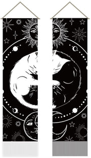Tappeto 118x30 cm - Tema Tai Chi Kat - Pennello - Camera da letto - Salotto - Atmósfera Zen - Tappeto da pavimento
