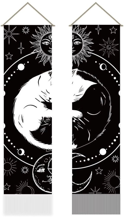 Tappeto 118x30 cm - Tema Tai Chi Kat - Pennello - Camera da letto - Salotto - Atmósfera Zen - Tappeto da pavimento
