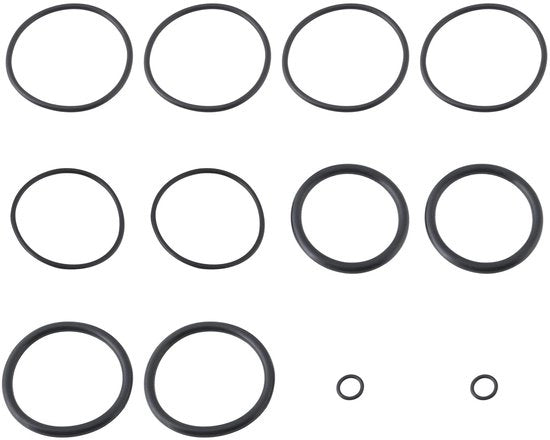 Vitello di scorrimento 12 pezzi - O-ring - Compatibile con Hayward SP410X/SP0410X - Gomma - Prevenzione perdite - Installazione semplice - Ventile per piscina