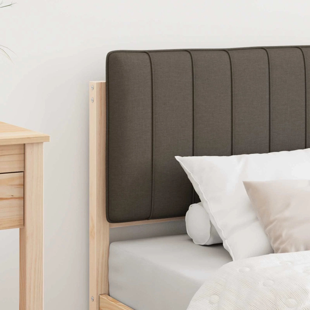 Letto con Testiera Rivestita-Struttura Letto con Testiera Talpa 75 x 190 cm Pino massello 893184