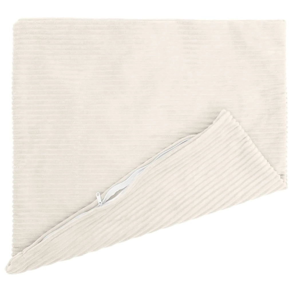 Federa 6 pcs HEERLEN Crema 60 x 60 cm corduroy 912614
