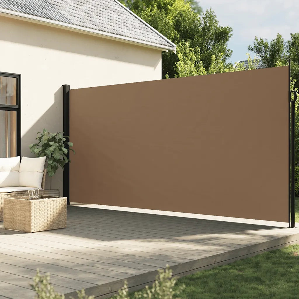 Tenda da Sole | Tenda parasole Laterale Retrattile Tortora 220x300 cm