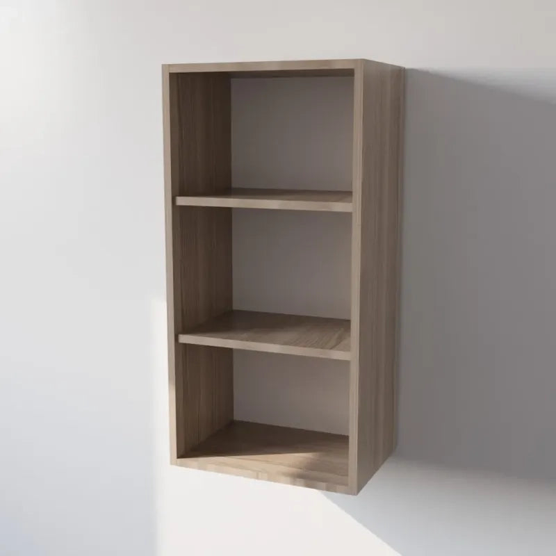 Pensile Cucina  in Legno Nobilitato Olmo Mobile Alto con 1 Anta, Pensile Componibile Moderno Made in Italy (H90XL40XP33cm)