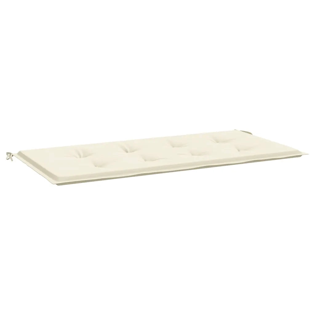 Cuscino per Panca | Cuscini per sedie Crema 120x50x3 cm in Tessuto Oxford