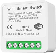 Luce a Interruzione Intelligente con Wi-Fi e Bluetooth - Comando a Distanza per Installazione Auto-Assistita