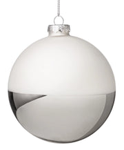 Sfera vetro charmant bianco