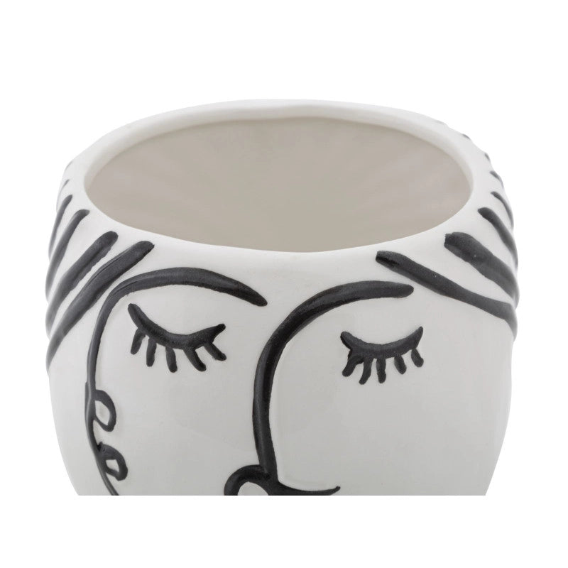 Vaso Pot Face cm ø 14x18,2