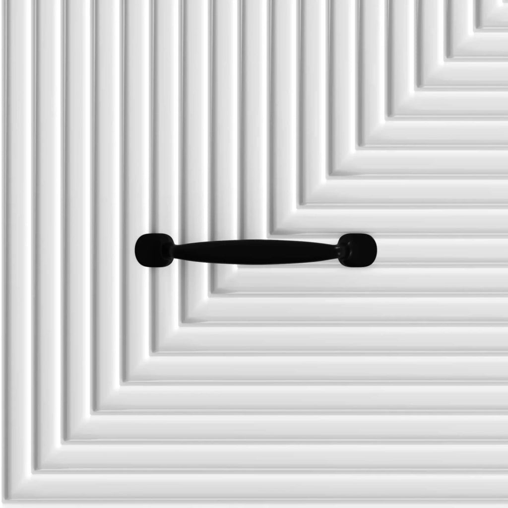 Tavolino da salotto con cassetto Bianco Lucido 49 x 50 x 40 cm 894969