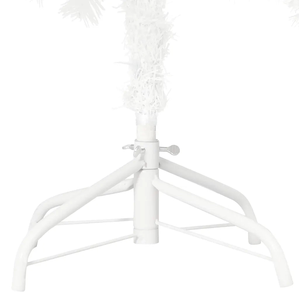 Albero di Natale | Decorazioni natalizie Artificiale con Aghi Realistici Bianco 210 cm
