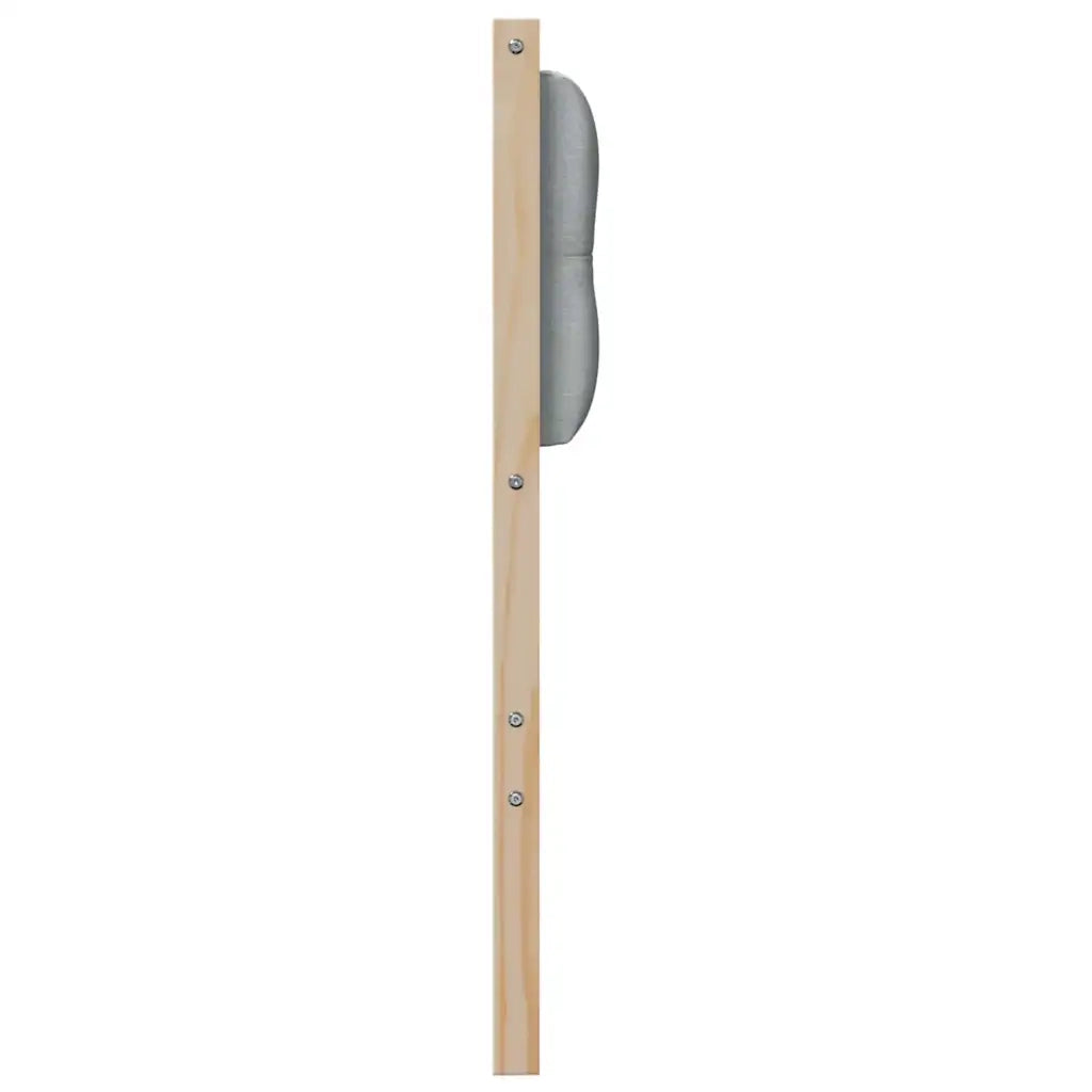 Testiera-Testata-Testiera Decorativa Marrone e grigio chiaro 180 cm Legno di pino massello