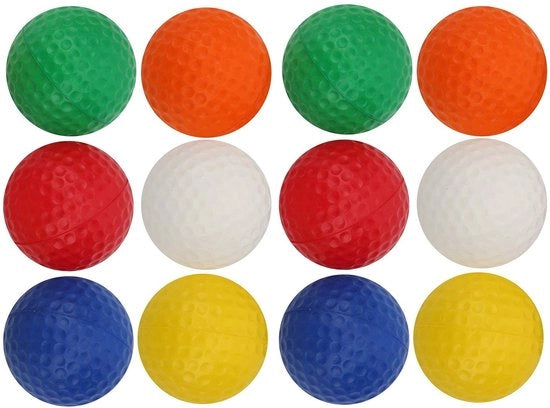 Pallone da Ballo Soffice in PU - 12 Pezzi - Indoor - Ovale - Leggero e Sovrappensiero - Buona Elasticità - Sicuro e Non Toxic