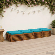 Cuscini per Sedia in 4 Pezzi SOEST 4 pz 100% Poliestere 944756