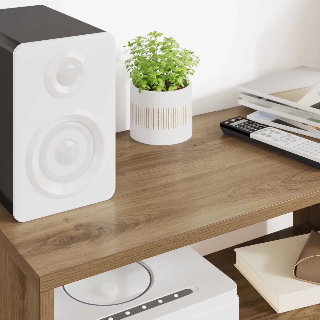 Mobile TV | Armadietto TV | Mobile Porta TV Rovere artigianale 60 x 30 x 40 cm Legno multistrato