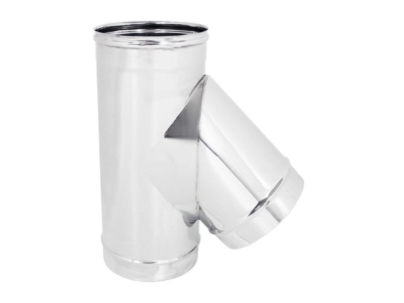 Canna Fumaria - Raccordo Braga 45° Monoparete  ACCIAIO INOX AISI 316  -Vari Diametri- ø150
