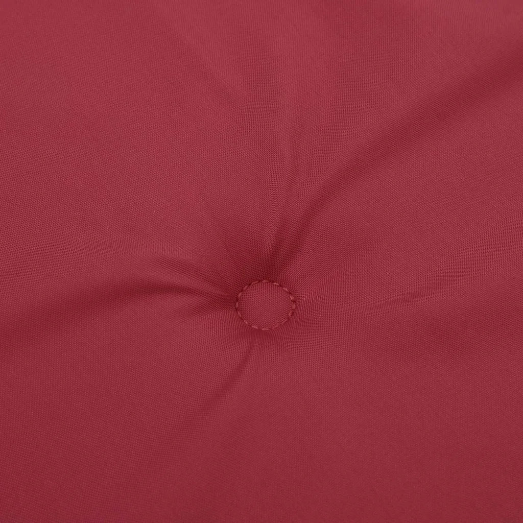 Cuscino per Sdraio Rosso Vino (75+105)x50x4 cm 314182