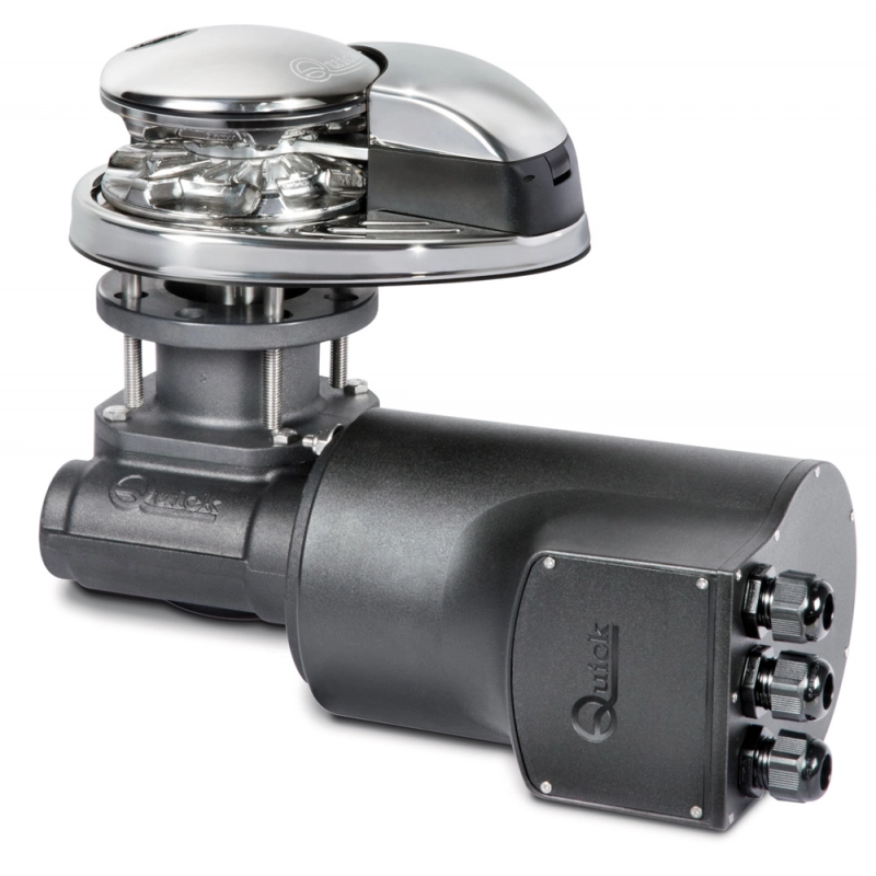 DP2 S/CAMPANA 1000W 12V B.6 DP2 LOW PROFILE WINDLASS 1000W 12V GYPSY 8