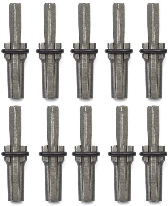 10 Set di Spaccapiedi a Mano - Qualità Industriale - 16 mm 5/8 Pollici Spaccapiede - Per Usi Professionali - Robusti e Durevoli