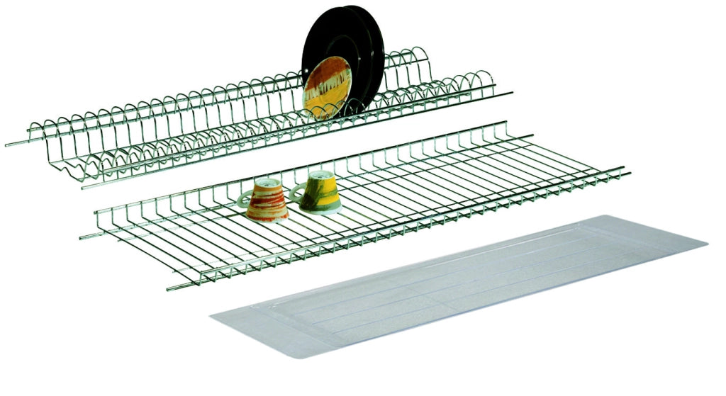 SCOLAPIATTI CROMATO IN KIT 86 cm