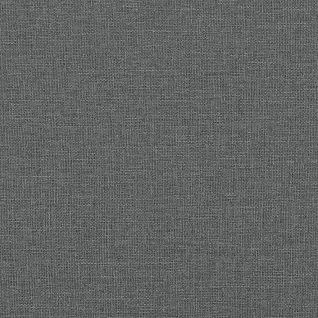 Divano | Divano da soggiorno | Sofa a 3 Posti con Cuscini Grigio Scuro 180 cm in Tessuto